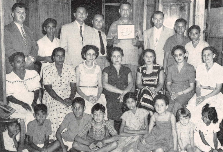First Spiritual Assembly of St. Pierre, Reunion Island, April 21, 1955|1000